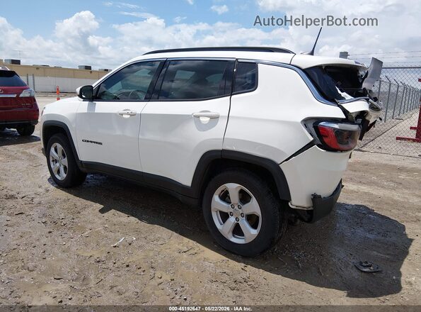 3C4NJDBB9MT552338 2021 JEEP COMPASS White Trasero izquierdo