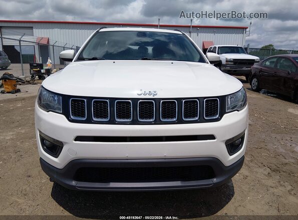 3C4NJDBB9MT552338 2021 JEEP COMPASS White Vista del cuadro de instrumentos