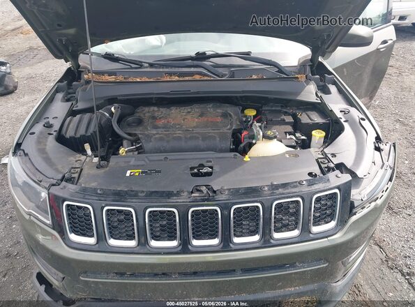 3C4NJDBBXHT672221 2017 JEEP NEW COMPASS Green Rear view