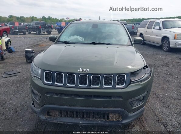 3C4NJDBBXHT672221 2017 JEEP NEW COMPASS Green Instrument cluster view