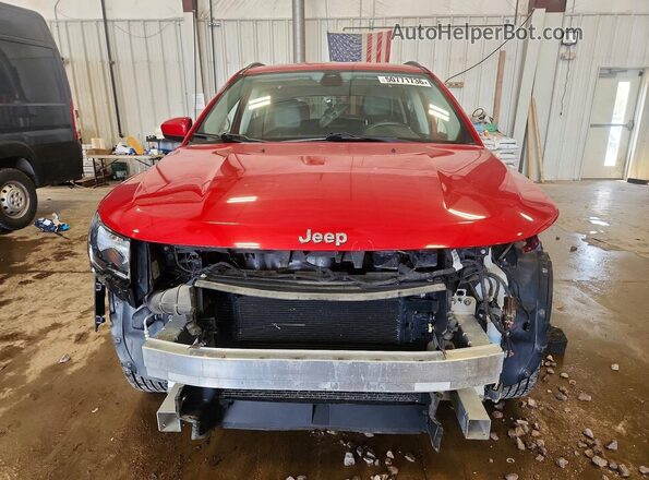 3C4NJDBBXJT373284 2018 JEEP COMPASS Красный Вид спереди