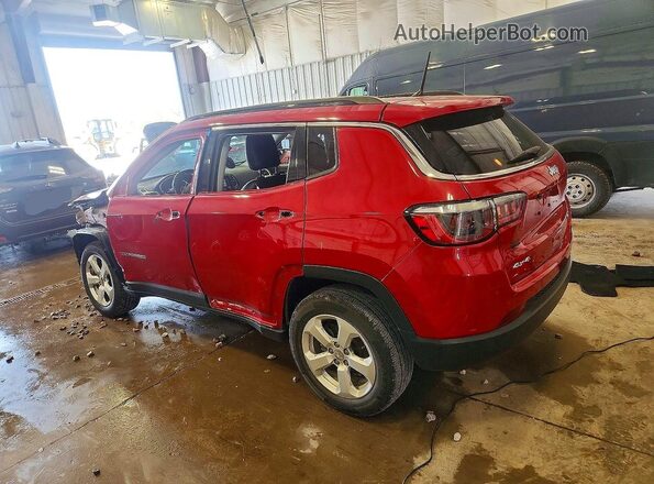 3C4NJDBBXJT373284 2018 JEEP COMPASS Красный Задняя левая четверть
