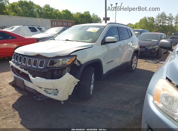 3C4NJDBBXMT534334 2021 JEEP COMPASS White Front left