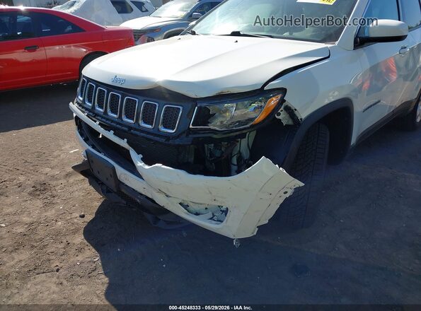 3C4NJDBBXMT534334 2021 JEEP COMPASS White Front view