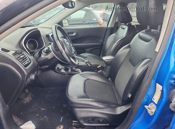 3C4NJDBBXMT540814 2021 JEEP COMPASS Blue Սալոնի դիմացի տեսք