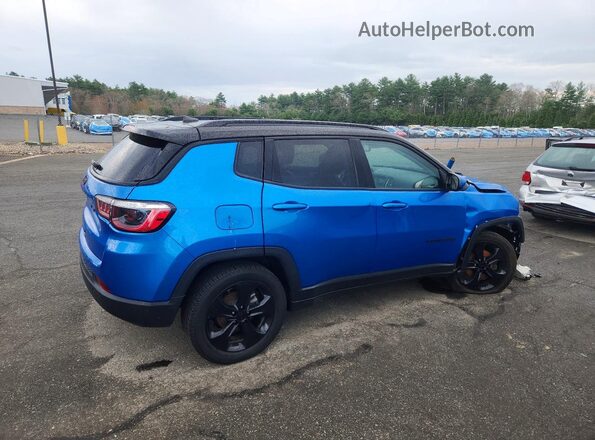 3C4NJDBBXMT540814 2021 JEEP COMPASS Blue Հետևի աջ