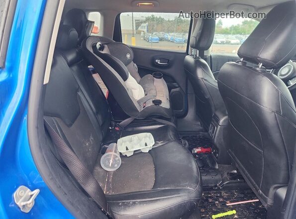 3C4NJDBBXMT540814 2021 JEEP COMPASS Blue Սալոնի հետևի տեսք