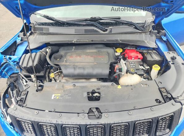 3C4NJDBBXMT540814 2021 JEEP COMPASS Blue Շարժիչի բաժամունքի տեսք
