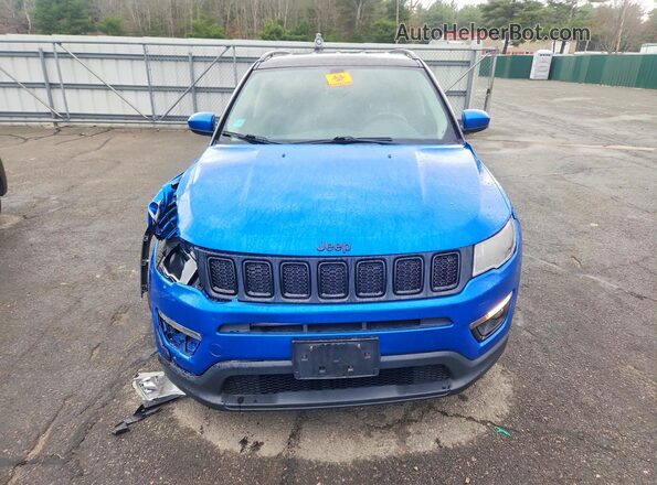 3C4NJDBBXMT540814 2021 JEEP COMPASS Blue Դիմացի տեսք