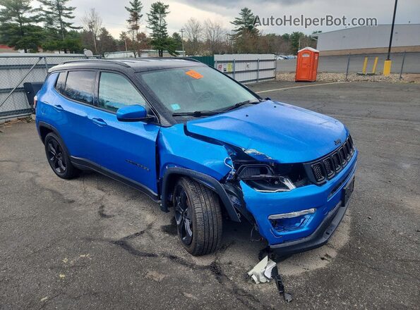 3C4NJDBBXMT540814 2021 JEEP COMPASS Blue Առջևի աջ