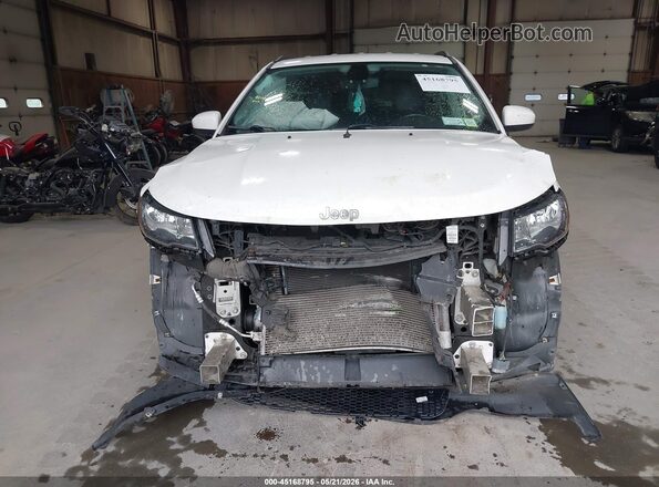 3C4NJDBBXMT547150 2021 JEEP COMPASS White Դիմացի տեսք