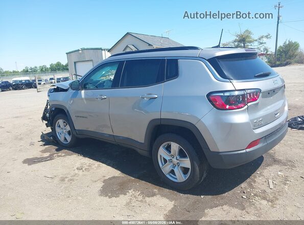 3C4NJDBBXNT201097 2022 JEEP COMPASS Silver Задня ліва чверть