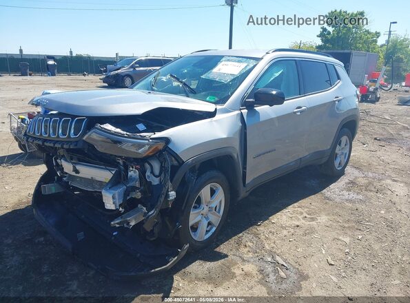 3C4NJDBBXNT201097 2022 JEEP COMPASS Silver Передня ліва чверть