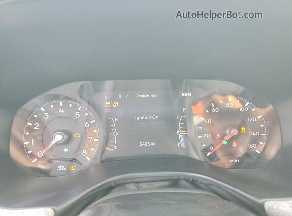 3C4NJDBN0ST610182 2025 JEEP COMPASS Silver ხელსაწყოთა პანელის ხედი