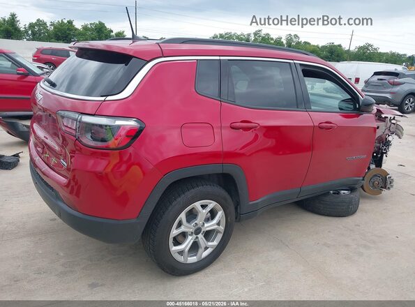 3C4NJDBN1ST527389 2025 JEEP COMPASS Red უკანა მარჯვენა