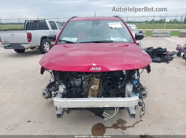 3C4NJDBN1ST527389 2025 JEEP COMPASS Red ხელსაწყოთა პანელის ხედი