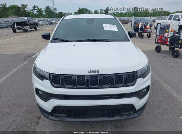 3C4NJDBN2ST534674 2025 JEEP COMPASS White ხელსაწყოთა პანელის ხედი