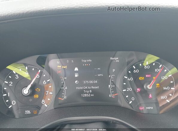 3C4NJDBN2ST534674 2025 JEEP COMPASS White უკანა სავარძლების ხედი