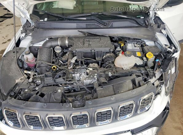 3C4NJDBN4ST580023 2025 JEEP COMPASS White ძრავის განყოფილების ხედი
