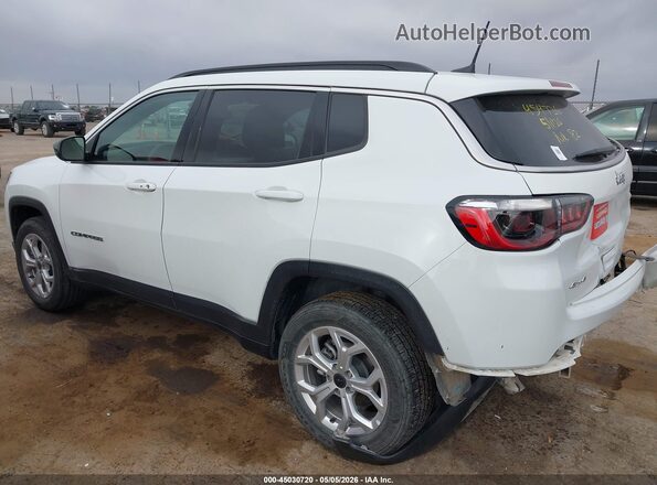 3C4NJDBN4ST586162 2025 JEEP COMPASS White Trasero izquierdo