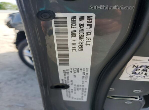 3C4NJDBN6RT595021 2024 JEEP COMPASS Gray Вид наклейки з VIN-кодом