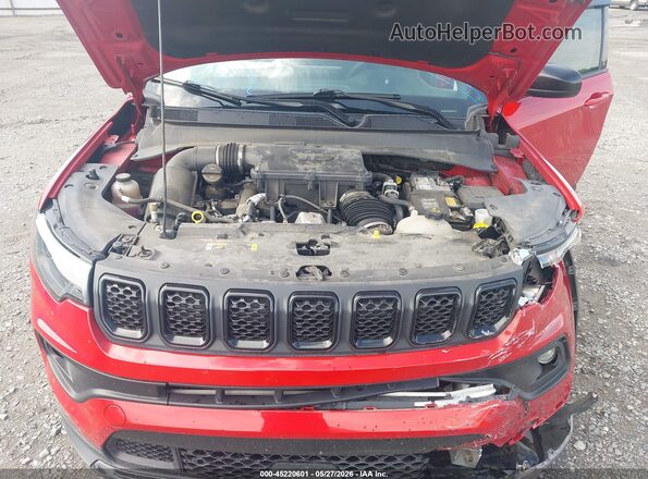 3C4NJDBN9PT563483 2023 JEEP COMPASS Red Вид ззаду