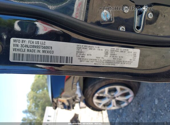 3C4NJDBN9ST560978 2025 JEEP COMPASS Black 