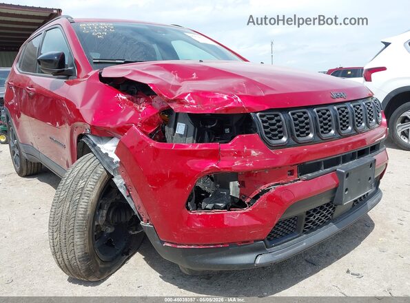 3C4NJDBNXTT163099 2026 JEEP COMPASS Red Vista frontal