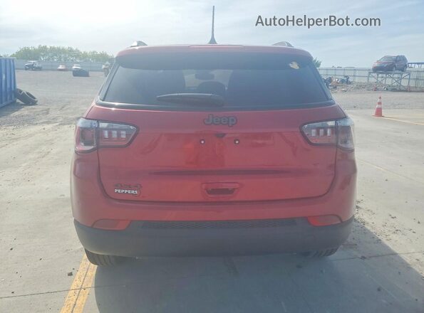 3C4NJDBNXTT201530 2026 JEEP COMPASS Red Вид ззаду