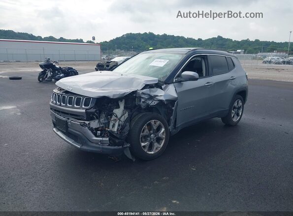3C4NJDCB0JT176042 2018 JEEP COMPASS Gray Przód lewy