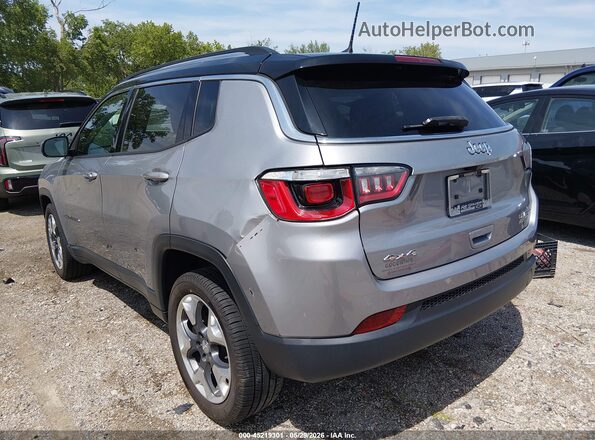 3C4NJDCB0JT246042 2018 JEEP COMPASS Silver Задня ліва чверть