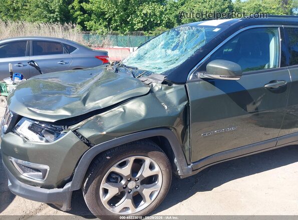 3C4NJDCB0JT434527 2018 JEEP COMPASS Green წინა ხედი