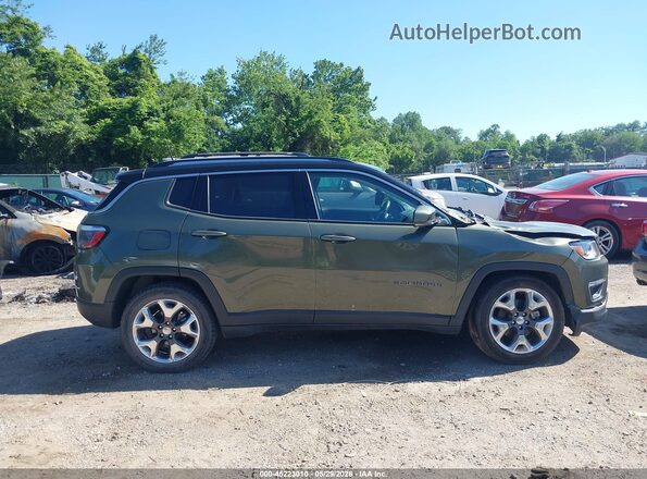 3C4NJDCB0JT434527 2018 JEEP COMPASS Green უკანა სალონის ხედი
