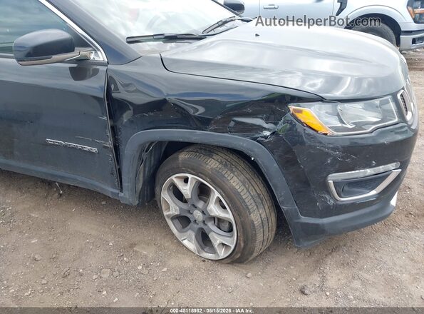 3C4NJDCB0KT791448 2019 JEEP COMPASS Черный Вид спереди