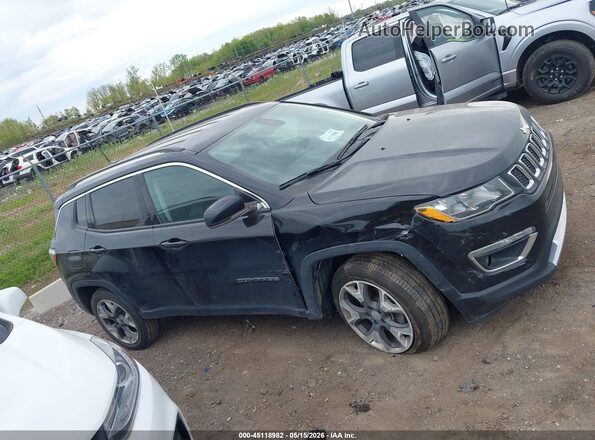 3C4NJDCB0KT791448 2019 JEEP COMPASS Черный Вид задней части салона