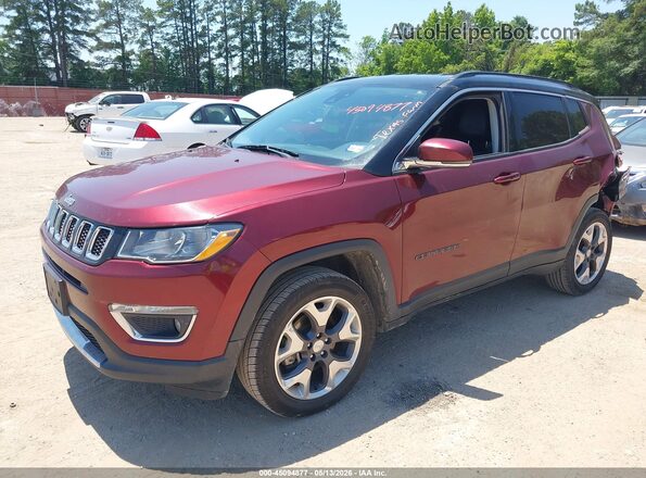 3C4NJDCB0MT594427 2021 JEEP COMPASS Purple Առջևի ձախ երեք քառորդ տեսարան