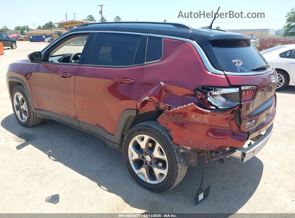 3C4NJDCB0MT594427 2021 JEEP COMPASS Purple Հետևի ձախ