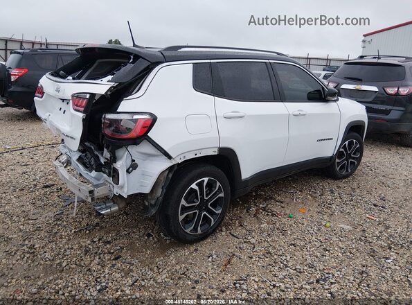 3C4NJDCB0NT128661 2022 JEEP COMPASS White Rear right