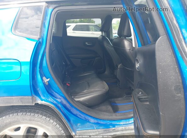 3C4NJDCB1JT230643 2018 JEEP COMPASS Синий Вид наклейки с VIN-кодом