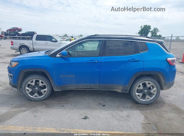 3C4NJDCB1JT230643 2018 JEEP COMPASS Синий Панорамный вид салона 360°