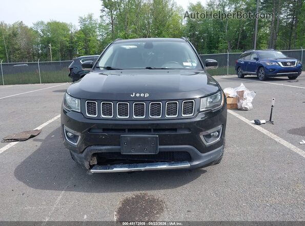3C4NJDCB1JT436335 2018 JEEP COMPASS Black Instrument cluster view