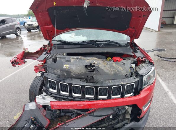 3C4NJDCB1KT595356 2019 JEEP COMPASS Красный Вид сзади