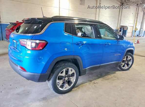 3C4NJDCB1LT101725 2020 JEEP COMPASS Blue Задня права чверть