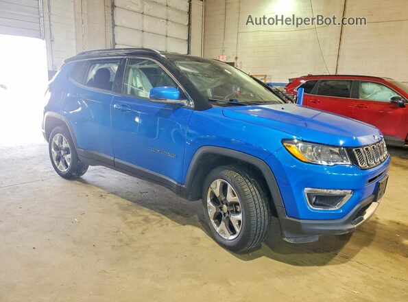 3C4NJDCB1LT101725 2020 JEEP COMPASS Blue Передня права чверть