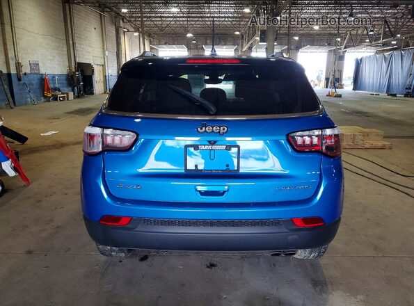 3C4NJDCB1LT101725 2020 JEEP COMPASS Blue Вид ззаду
