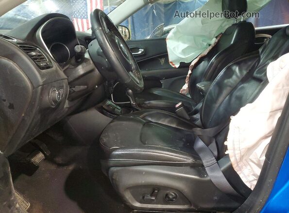3C4NJDCB1LT101725 2020 JEEP COMPASS Blue Вид салону спереду
