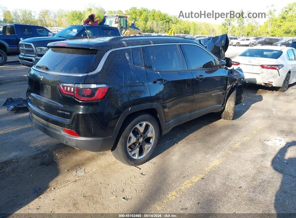 3C4NJDCB1LT197288 2020 JEEP COMPASS Черный Задняя правая четверть
