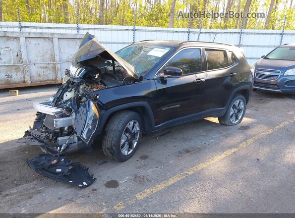 3C4NJDCB1LT197288 2020 JEEP COMPASS Черный Передняя левая четверть