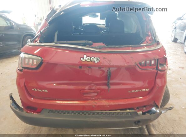 3C4NJDCB1LT228281 2020 JEEP COMPASS Red Vista frontal