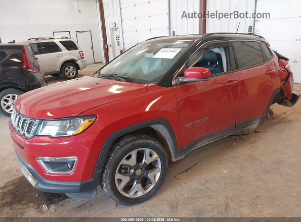 3C4NJDCB1LT228281 2020 JEEP COMPASS Red Vista tres cuartos delantera izquierda
